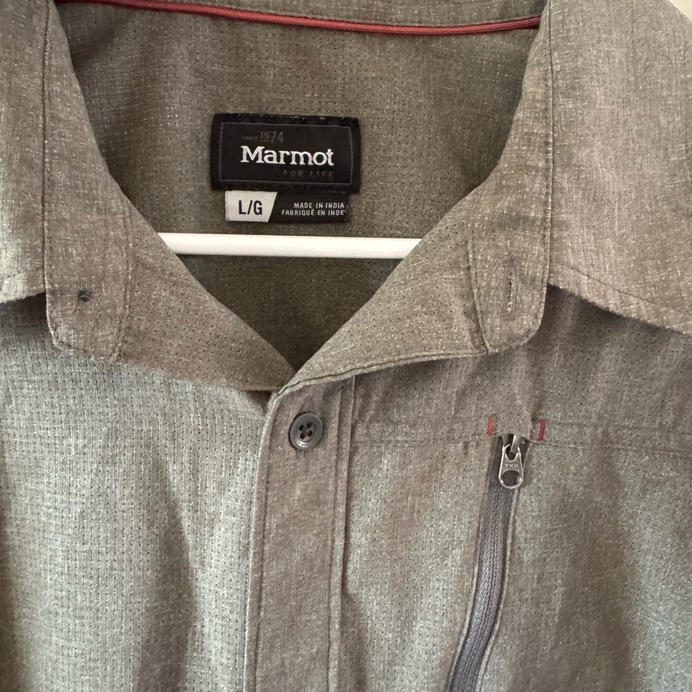 MARMOT Men's Boreas Long Sleeve Button-Down shirt Size Large - Picture 7 of 10